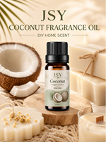 Huile parfumée à la noix de coco en marque blanche 10 ml, diffuseur d'arômes botaniques tropicaux, parfum d'intérieur, fabricant OEM ODM sur mesure, vente en gros
