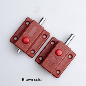 PP Plastic Furniture Hardware Push Open Door <strong>Catch</strong> with Bolt - Product Image 4