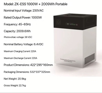 YONGJIADA Système de Stockage d'Énergie Solaire Domestique Tout-en-un avec Onduleur 3.6KW 6KW 12KW ESS 8KWh 16KWh 30kWh 220V pour Stockage Hors Réseau