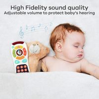 Jouet de téléphone portable bilingue pour tout-petits pour l'apprentissage du chinois et de l'anglais Jouet éducatif précoce pour enfants avec son et jeux