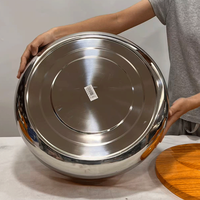 Lot de 4 boîtes repas isothermes en acier inoxydable à motif bois, avec poignée, modèle 221, portables