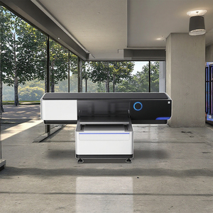 Phẳng 6090 UV máy in i3200 máy in đầu Cmyk + W + véc ni PVC thẻ 3D cứu trợ Kết cấu Logo in ấn Nhãn dán máy - Product Image 1