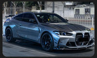 Pour BMW Série 4 M3 M4 G22 G23 G80 G82 Phares Laser Double Couleurs 2021-2024 Jaune Blanc Système D'éclairage Avant Lumière