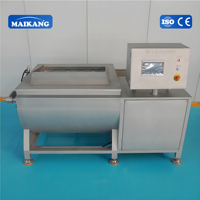 Kantelbak-wervelstroomreinigingsmachine voor aardappelen |   304 SS Ozon Groente- & Vleesreiniger - Kantelbaar mandenontwerp