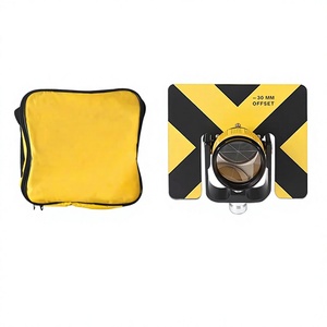 Prisme <span class=keywords><strong>de</strong></span> <span class=keywords><strong>topographe</strong></span> CSY réglable et réfléchissant en verre et aluminium C6, cible <span class=keywords><strong>de</strong></span> précision pour station totale, paramètres personnalisables - Product Image 1