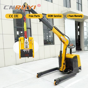 Pengangkat Vakum Baja Tahan Karat Panel Tunggal Mobile Kapasitas Beban 500kg untuk Konstruksi - Product Image 1