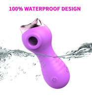 Großhandel AV-Massagegerät für Frauen, Nippel-Saugvibrator mit 7 Saugmodi, Klitoris-Stimulation, Mini USB Aufladbar, IPX7