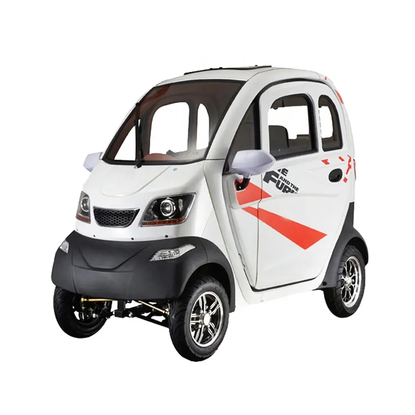 Cina vendita calda a buon mercato EN12184 4 ruote 3 posti elettrico adulto Mini auto 4 ruote Scooter elettrico per disabili