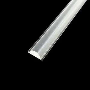 천장 조명 커버 용 맞춤형 투명 PMMA 플라스틱 LED 광학 렌즈