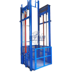 Lift Barang Elektrik Gudang, Platform Pengangkat Barang, Elevator Material, Elevator Pengangkut Barang - Product Image 1