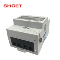 Fabricantes de potencia de calidad sónica para medidor de energía electrónico de estado sólido monofásico medidor de potencia kWh vatios-hora de SHCET