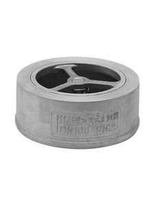<span class=keywords><strong>Wafer</strong></span>-Typ Edelstahl 316 Rückschlagventil mit Federrückzug PN40 Automatisches Rückschlagventil 1/2\"-4\" für Säuremedien ISO9001-Zertifiziert - Product Image 3