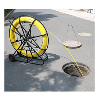 5mm*50m*4mm Fiber Optical Cable FRP Fiberglass Cable for Fiber Laying Project