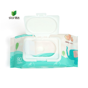 Toallitas Húmedas de la Mejor Calidad, Tela No Tejida, Marca Privada para el Hogar, Toallitas Húmedas para Bebés - Product Image 2