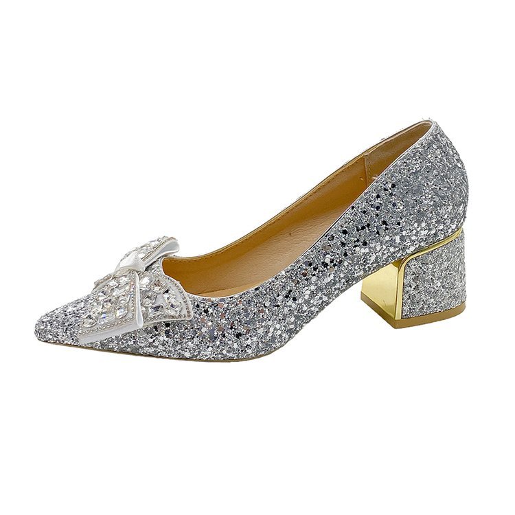 Silver sequins 4.5 cm