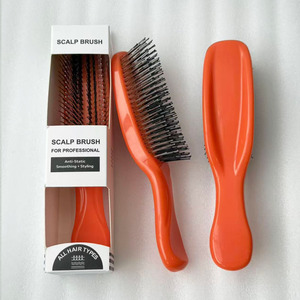 Sisir Pijat Baru yang Ditingkatkan dengan Desain Bantalan Ringkas untuk Perawatan Pembersihan Kulit Kepala Kering Tanpa Kusut Gaya Fashion - Product Image 5