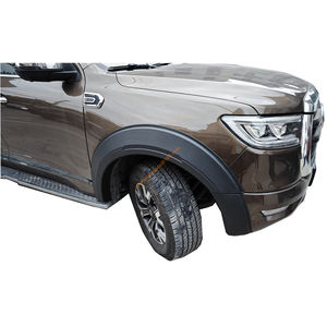 Guardabarros de arco GWM Poer Fender Flare PP/moldeo por inyección acabado liso/negro mate 4x4 arcos de rueda <span class=keywords><strong>6</strong></span> uds pasajero 2021 <span class=keywords><strong>6</strong></span> pulgadas - Product Image 2