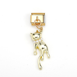 Fashion Charm <b>Bracelet</b> Set Gold Plated <b>Copper</b> Alloy With Heart Zircon Charms Unisex Jewelry Gift Accessory - Product Image 4