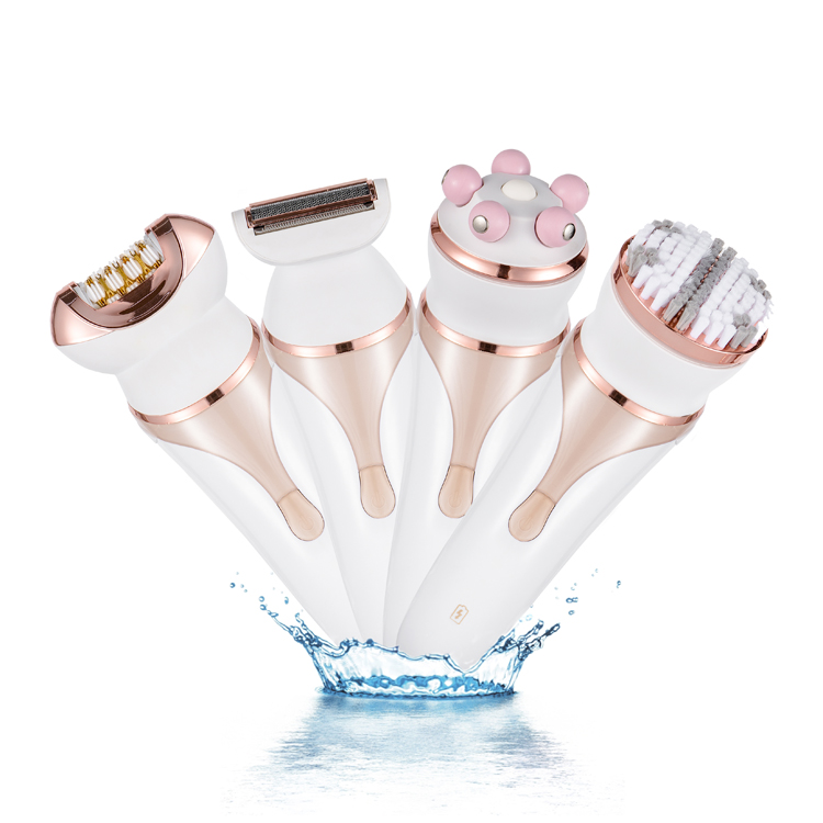 Перезаряжаемые Мокрый сухой уборки из водонепроницаемого материала; Нежелательных подмышек Электрический ножки женские тела Уход за телом удаление волос триммер леди бритвы