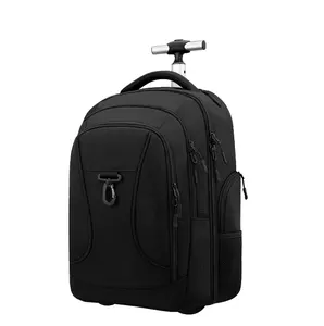 2020 laptop wheeled trolley bag backpack for travel