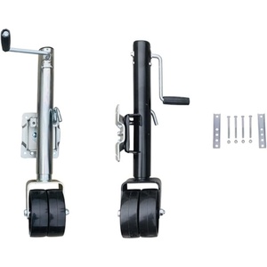 Cric de <span class=keywords><strong>remorque</strong></span> à manivelle latérale de style américain 2000 LBS, <span class=keywords><strong>roue</strong></span> double de <span class=keywords><strong>8</strong></span> <span class=keywords><strong>pouces</strong></span>, déplacement de 10 <span class=keywords><strong>pouces</strong></span> - Product Image 2