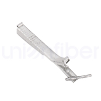 Collier de tension en acier galvanisé à chaud pour câble plat FTTH, collier d'ancrage de terminaison pour suspension aérienne