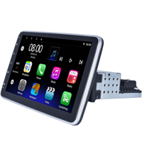 Autoradio stéréo 2DIN Android avec écran tactile de 10 pouces, support de tableau de bord, électronique automobile, lecteur DVD réglable