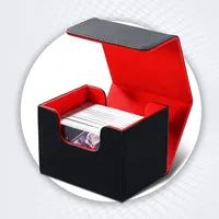 Custom Leather Storage Boxes, 100 Card Deck Boxes