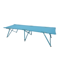 Lit pliant de Camping de taille basse, facile à transporter, de grande taille, lit d'extérieur, plage, 1 pièce
