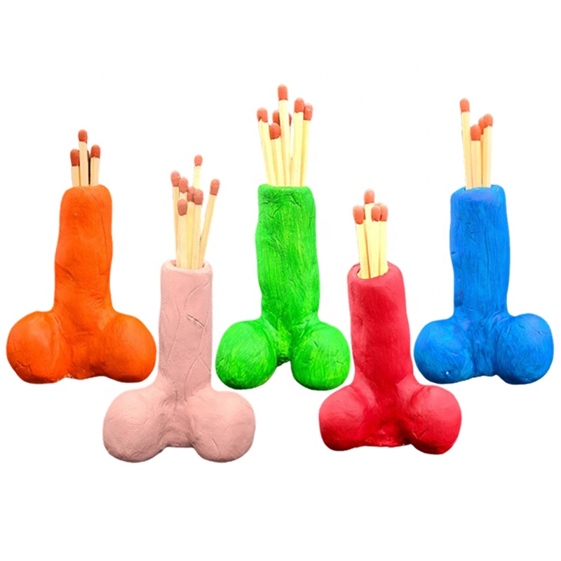 Custom Handmade Clay Penis Match Striker - Unique Funny Gift for Home Decoration & Promotion Custom Handmade Clay Penis Match Striker - Unique Funny Gift for Home Decoration & Promotion