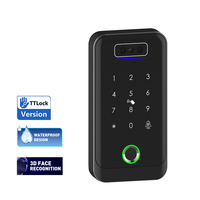 Control de Acceso Inteligente para Puerta con Pantalla Táctil, Reconocimiento Facial, Videoportero, Almacenamiento en la Nube, Control por Aplicación Wifi y Bluetooth