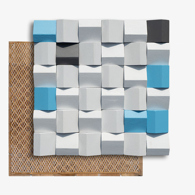 Eco-friendly Sound Absorbing Acoustic Board Decorative Wall Panel Solid Wood Sound Diffuser 3d Ceiling Acoustic Diffuser