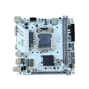 Nueva Placa Base Mini ITX H510 para Core de 10.ª y 11.ª Generación, M.2 WiFi, LGA1200, Canal Dual de Memoria DDR4, para PC Gaming, LGA 1200, Blanca - Product Image 1