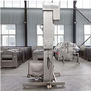 Elevador y Alimentador de Cubos de Carne de Acero Inoxidable, Elevador de Carga de Carne, Elevador de Cubos, Precio de Elevador Vertical con Accesorios - Product Image 4