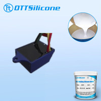 OTT échantillon gratuit d'empotage électronique en caoutchouc de silicone pour carte PCB avec résistance aux hautes températures