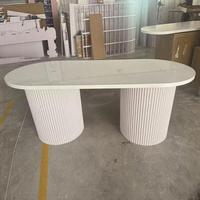 Modernes neues Design Hochzeits torte Display PVC Ripple Sockel Acryl Esstisch Bankett Tisch