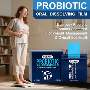 Tiras Probióticas Orales Veganas de Disolución Rápida, Sin Gluten, para Adelgazar, para Uso en Adultos, Control de Peso, Desintoxicación, Personalizadas, OEM/ODM - Product Image 3