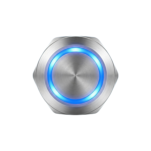 Ultra Thin Momentary Metal <b>Push</b> <b>Button</b> <b>Switch</b> 12mm 16mm 19mm 22mm Flat Head Non-Illuminated Panel Mount <b>Button</b> <b>Switch</b> - Product Image 3