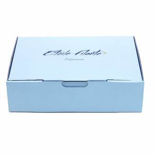 Boîte d'expédition pour rouge à lèvres, boîte d'expédition en carton ondulé, boîte d'expédition à rabat supérieur en E-flute, emballage personnalisé - Product Image 1