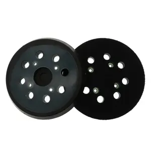 High Quality 5 Inch 125mm 8 Holes 4 Bolts Backup Sanding Pad Sander Backing Pad Rubber Sanding Pad