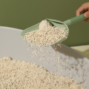 Pelle à litière <span class=keywords><strong>pour</strong></span> <span class=keywords><strong>chat</strong></span> extra longue avec fentes graduées - Tamisage profond sans odeur, poignée ergonomique mate, PC durable, nettoyage facile - Product Image 3
