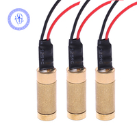 Module de diode laser verte à focalisation ponctuelle 532nm 50mW 3-5VDC avec pilote