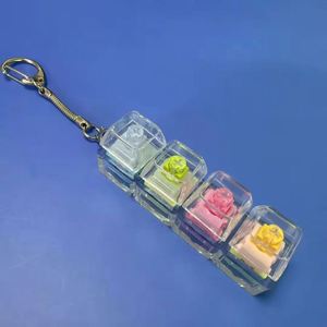 Llavero Luminoso Novedoso que Brilla en la Oscuridad para Mochila de Gaming, Juguete Antiestrés con Interruptor Mecánico - Product Image 1