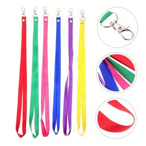 Wholesale Polyester Nylon <b>Phone</b> <b>Lanyard</b> Custom Print Logo Sublimation Neck <b>Strap</b> with Thumb Hook Clip - Product Image 2