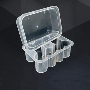 Boîte de rangement en plastique pour flacons en verre transparent de 3 ml, 5 ml, 7 ml, 10 ml, 20 ml avec impression givrée/sérigraphie pour vaccins - Product Image 4