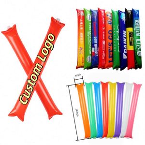 Bastones Inflables Personalizables con Logotipo para Animar, Artículos de Fiesta, Bastones de Ruido para Fútbol, Bastones Inflables con Logotipo Personalizado - Product Image 1