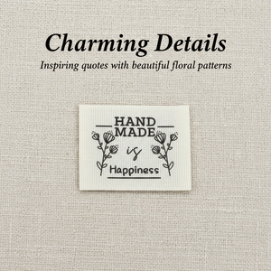 Wholesale Non-Woven Washable Sew on Private Design Custom Brand <b>Name</b> Machine Woven Loop <b>Labels</b> for T-shirts - Product Image 4