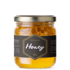 Mật Ong Jar Nhãn Bơ Đậu Phộng Thực Phẩm Jar Nhãn Dán Nhãn Biểu Tượng Không Thấm Nước Sticker Cuộn Mô Hình Nhãn Cho Chai - Product Image 1