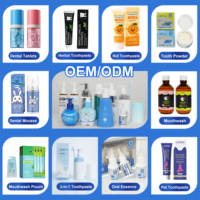 Dentifrice Moussant Personnalisé 10% HAP Hydroxyapatite Menthe Violette Blanchissant Nettoyant et Éclaircissant
