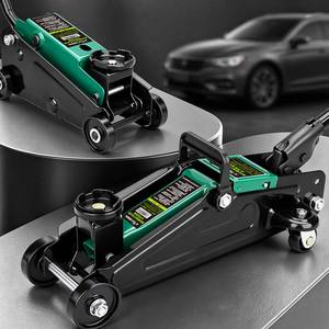 Cric hydraulique horizontal 2t/3t/5t, cric de levage de voiture à profil bas avec rotation à 360° Roulettes pivotantes pour réparation de véhicules à bas prix - Product Image 2